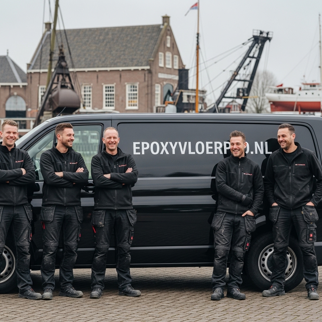 Epoxyvloer Sliedrecht – strak naadloos resultaat in bedrijfshal