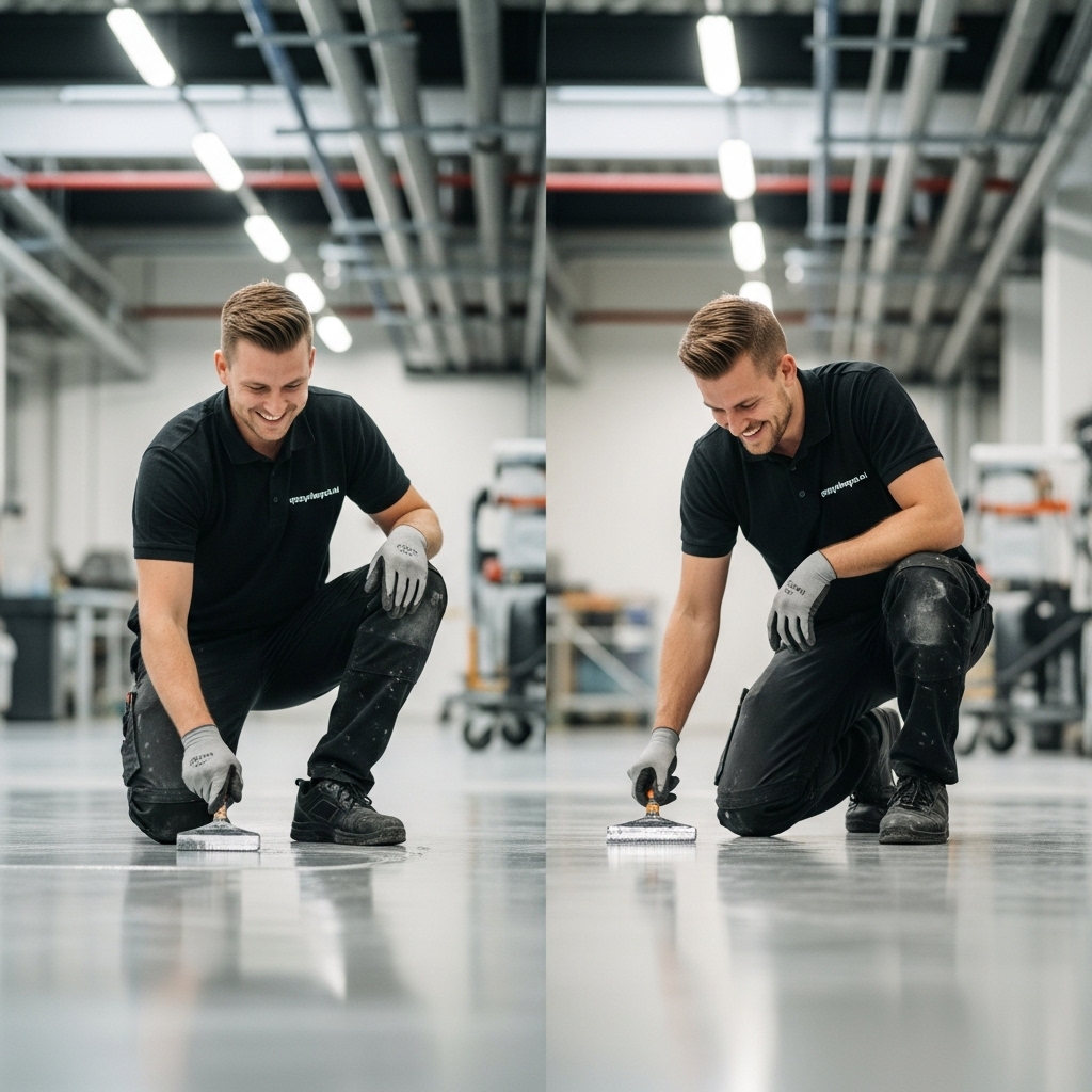 Epoxyvloer – vlak en naadloos eindresultaat