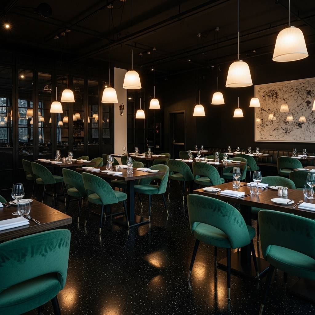 Detail waterkering horeca vloer
