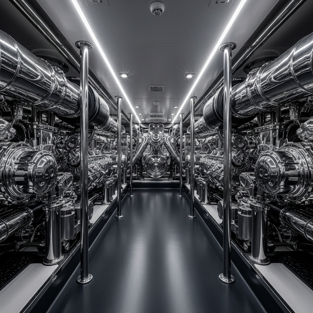 Machinekamer epoxyvloer, olie- en brandstofresistent