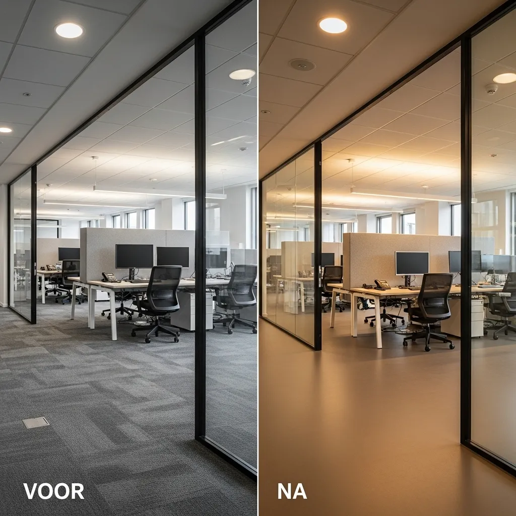 gietvloer Rotterdam woonkamer