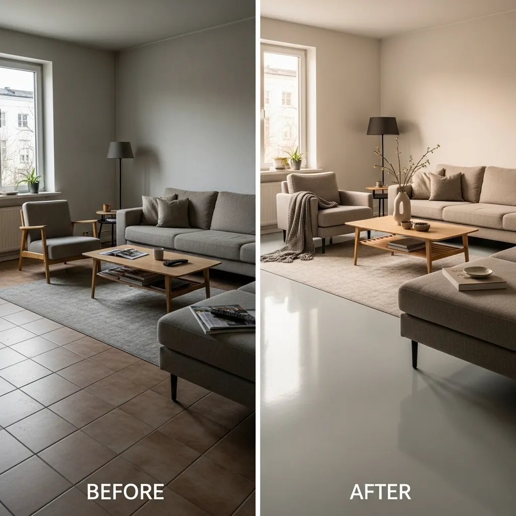 epoxy vloer Rotterdam magazijn